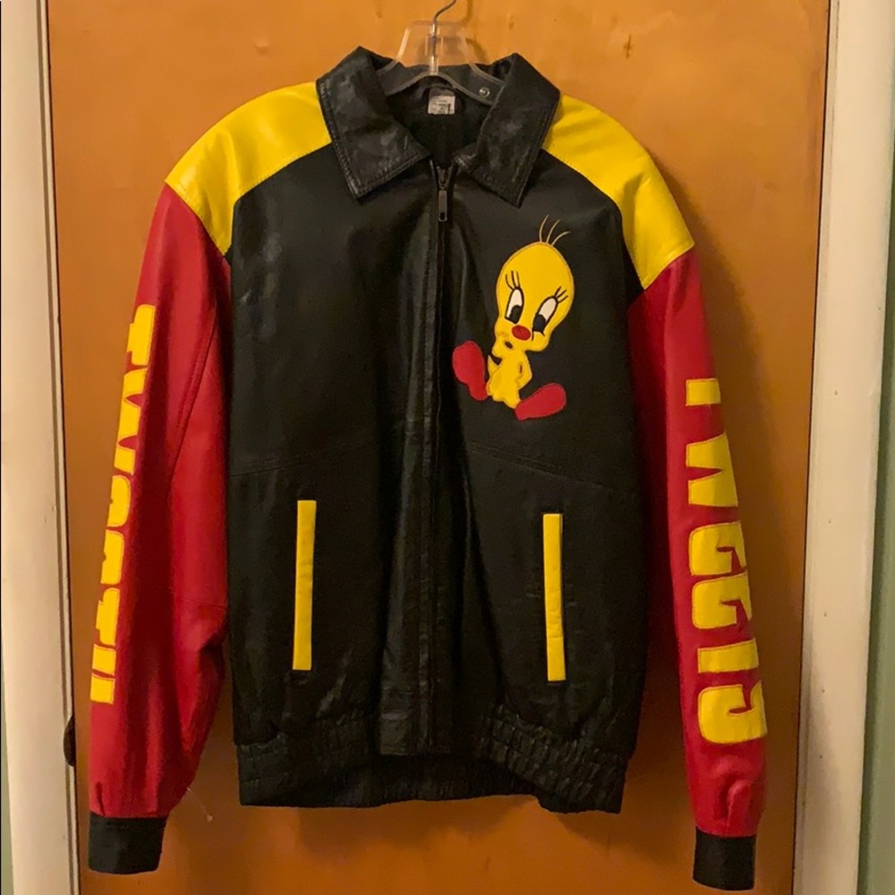 Tweety Bird Leather Jacket